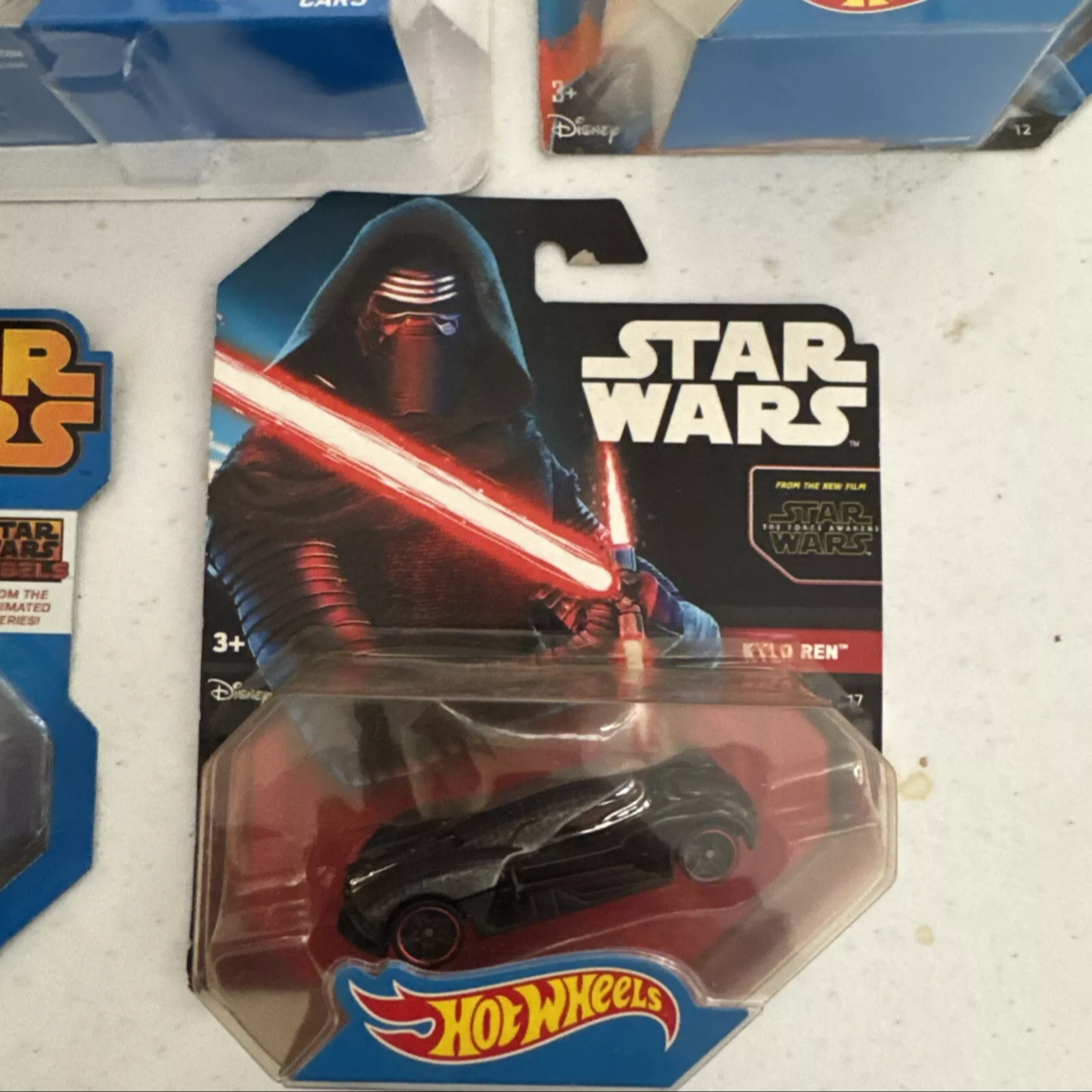 Lot Of 8 Hot Wheels Star Wars Character Car BB-8, Jabba, BB-9E, Rey, Ships Free