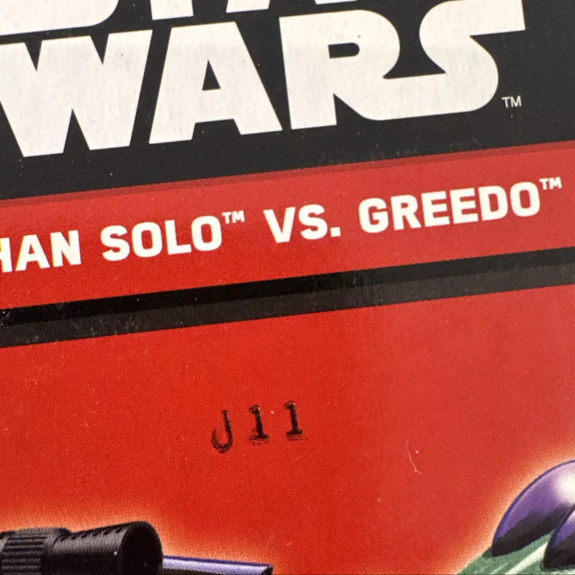 Star Wars Hot Wheels 2-Pack Han Solo And Greedo Disney NIB Not Mint B10 FREE SHIPPING