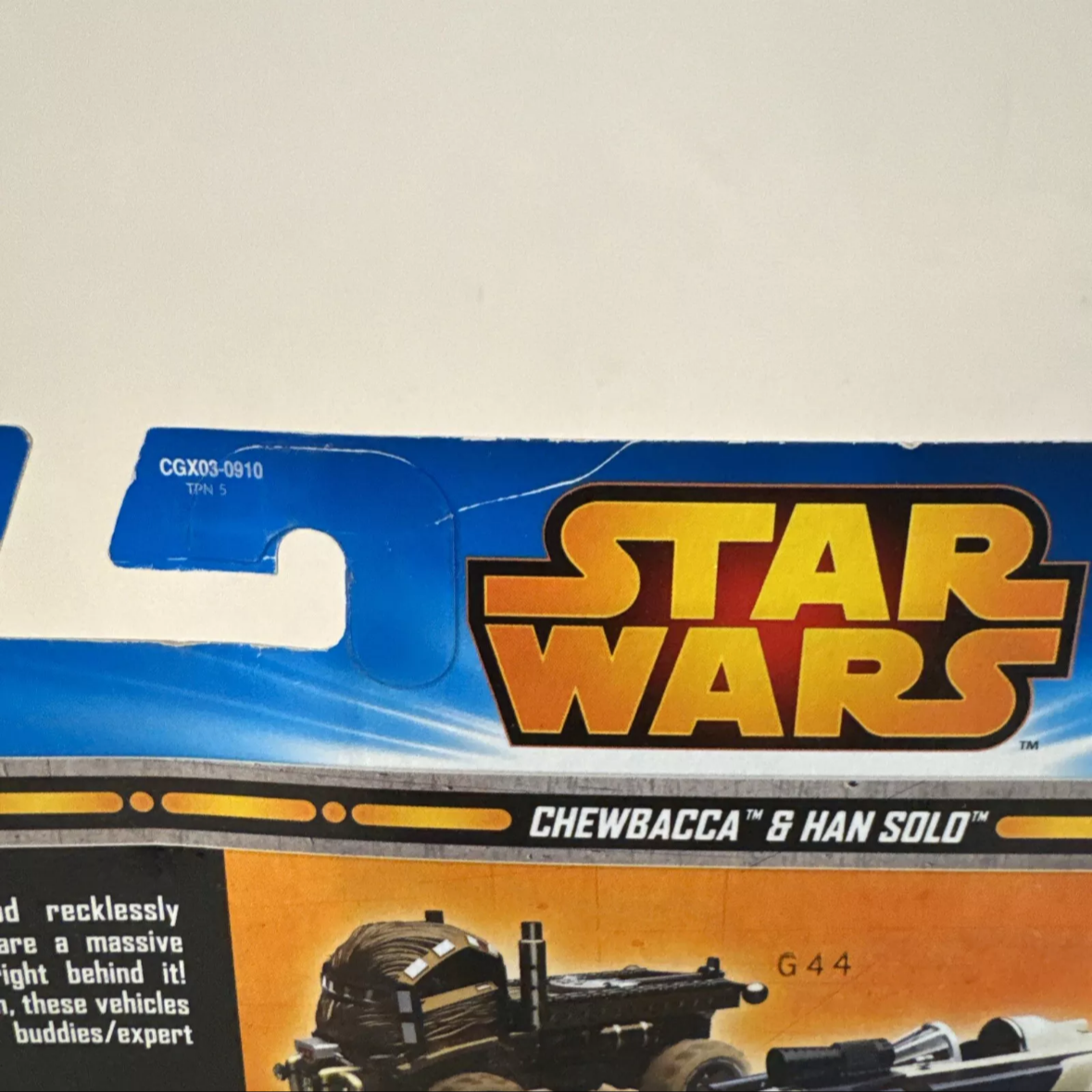 2-Star Wars Hot Wheels (2014) 2 Packs NIB Not Mint Yoda, Han Solo, Chewbacca B10 FREE SHIPPING