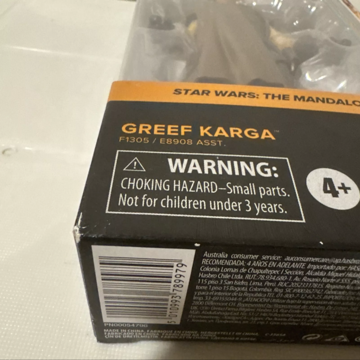 2-Star Wars Black Series Greef Karga & Q9-0 (Zero) “Open-DMG BOX-FREE SHIPPING
