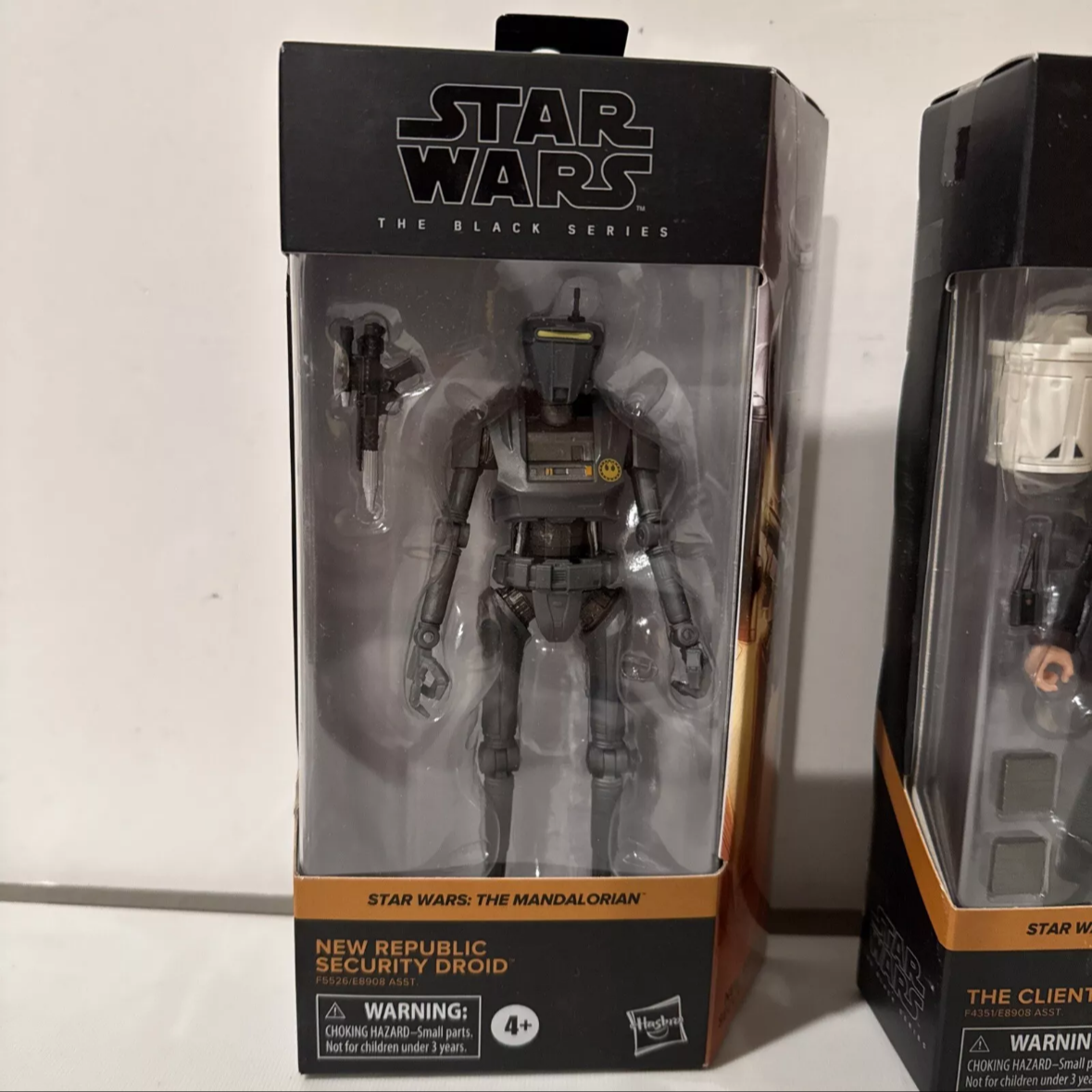 2-Star Wars Black Series The Client & New Republic Security Droid NIB FREE SHIPPING 0625
