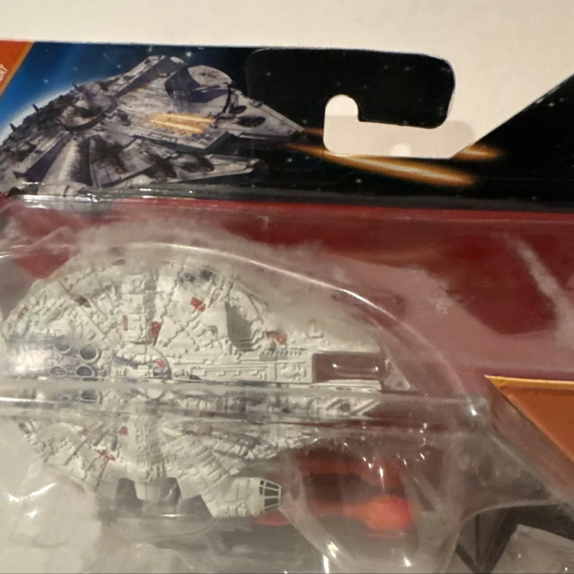 2-Star Wars Hot Wheels Blast Attack X-Wing Fighter & Millennium Falcon New B11 FREE SHIPPING