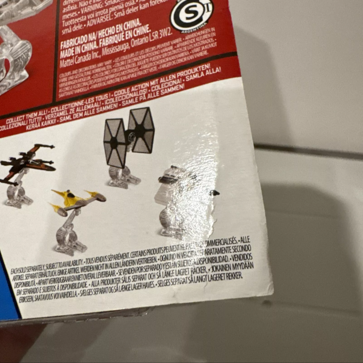 2-Star Wars Hot Wheels Tie Fighter & Rebel Snow Speeder New-B11 FREE SHIPPING
