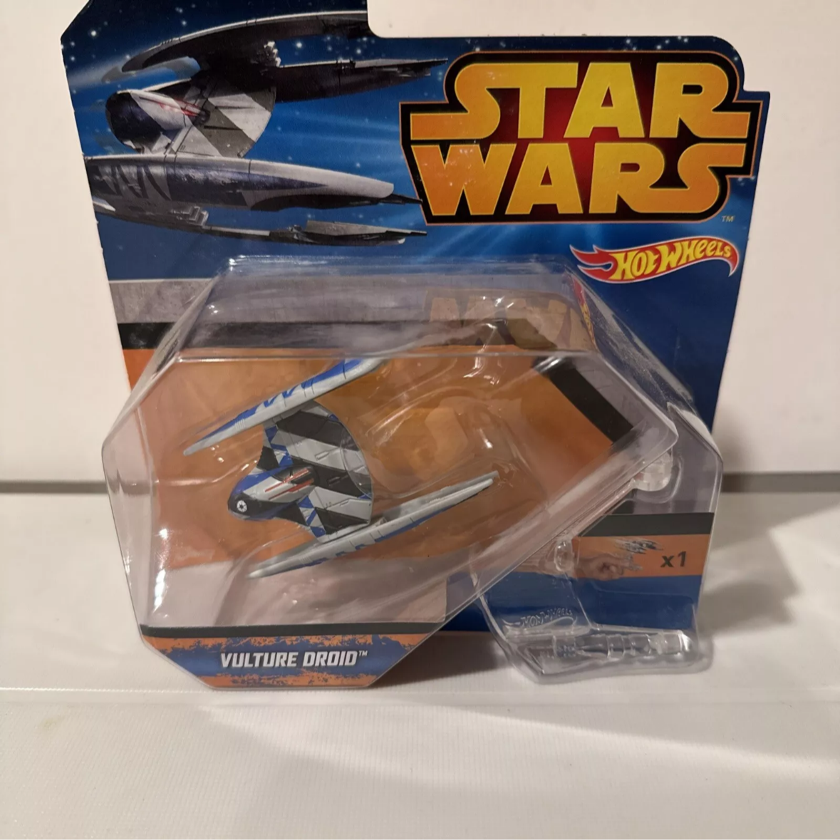 2-Star Wars Hot Wheels Rebel U-Wing Fighter & Vulture Droid New-ships Fast B11-9261