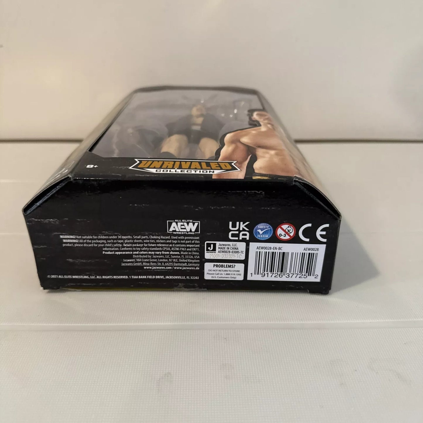 Jazwares AEW Unrivaled Collection Sammy Guevara 6.5 inch Action Figure SHIPS FREE