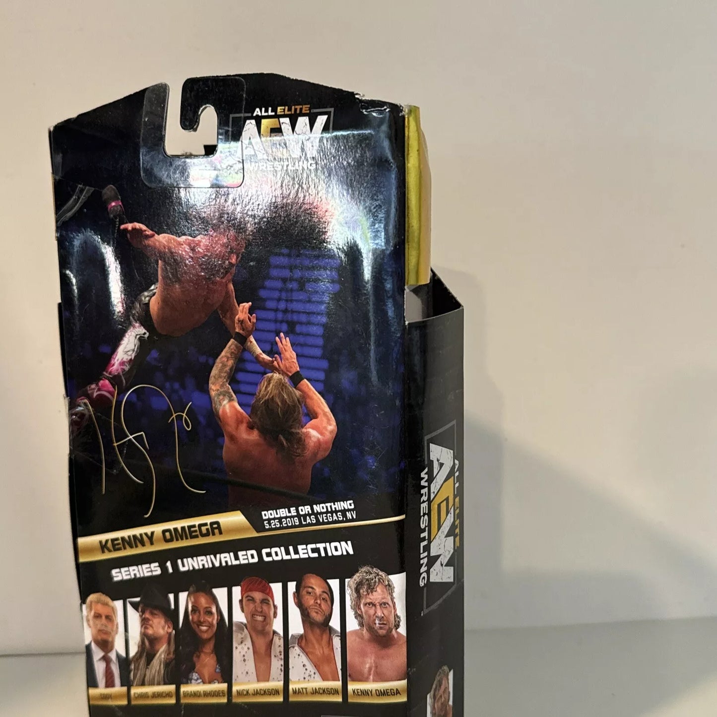 AEW Unrivaled Collection KENNY OMEGA Figure Set 1 2020 FIRST RELEASE SHIPS FREE