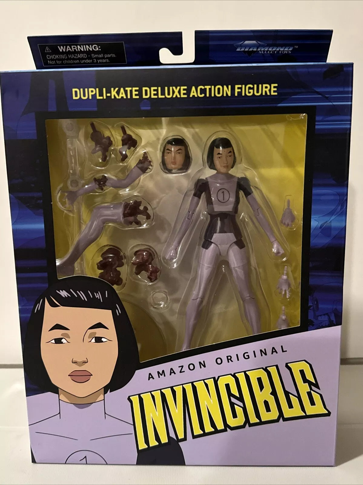 Invincible Select Series 3 Dupli-Kate 7 Inch Action Figure Diamond Amazon FREE SHIPPING