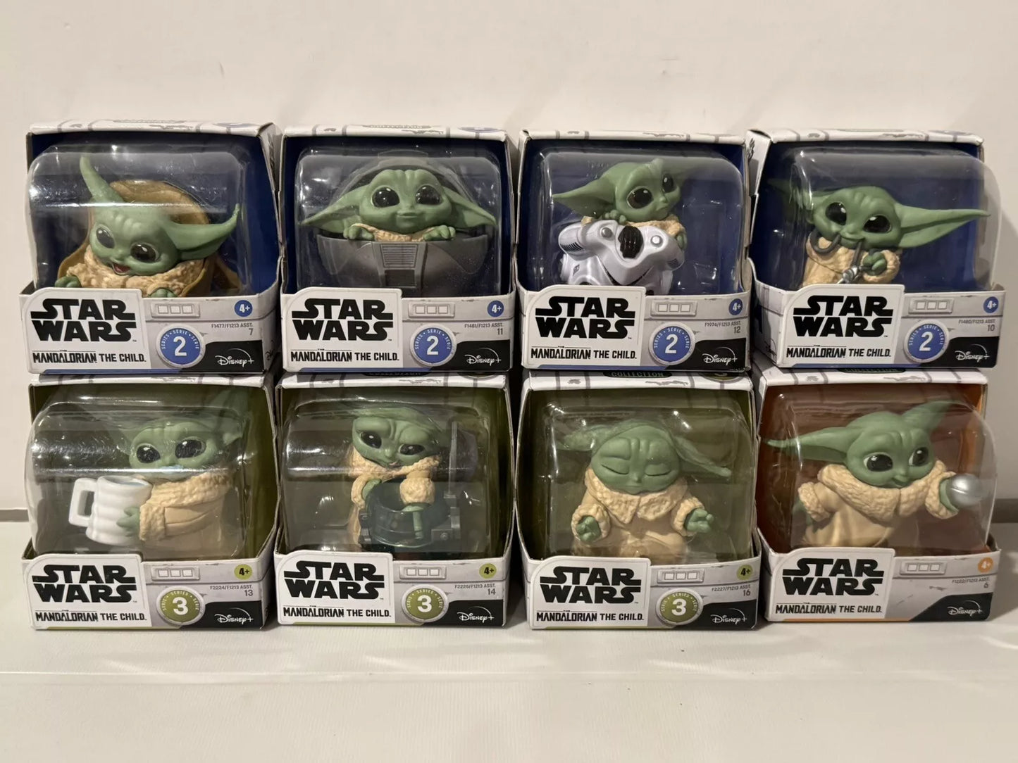 Lot Of 8 New Star Wars The Mandalorian Series 2 & 3 Bounty Collection The Child SHIPS FREE
