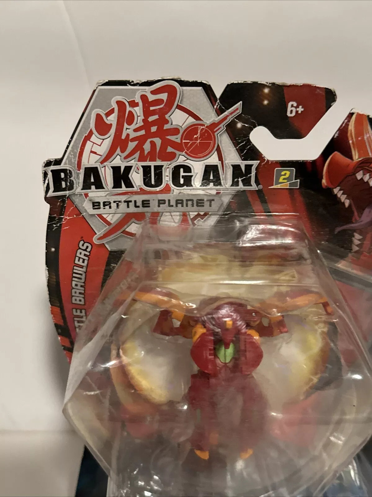 2-Bakugan Ultra, Dragonoid, 3" Collectible Action Figure Trading Card, NIB "RUFF BOX" SHIPS FREE