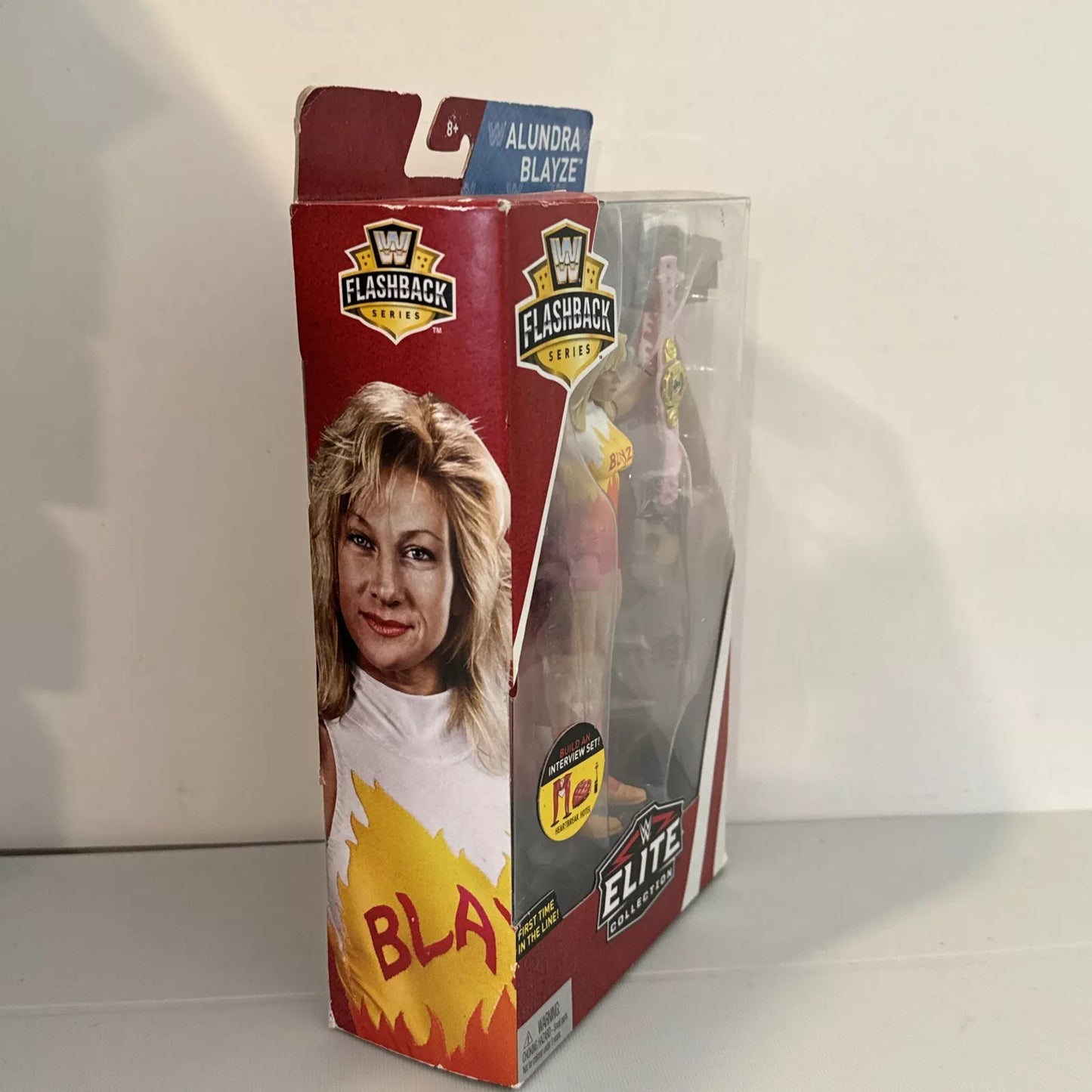WWE Wrestling Elite Flashback Alundra Blayze Exclusive Action Figure DMG BOX SHIPS FREE