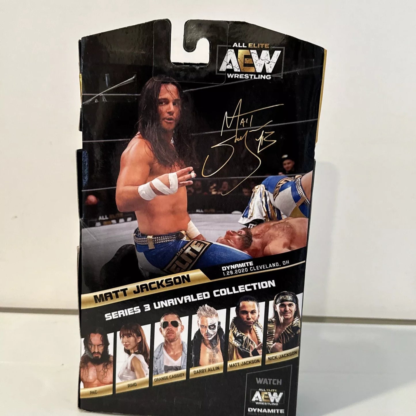 AEW Unrivaled Collection Matt Jackson 6.5 inch Action Figure NEW/RUFF BOX-SHIPS FREE