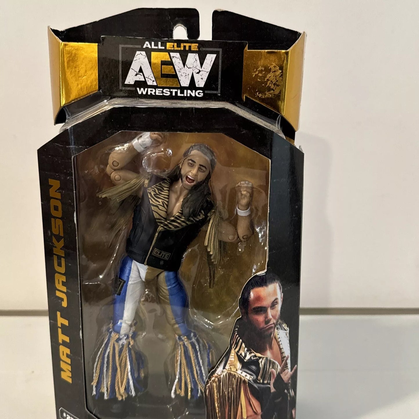 AEW Unrivaled Collection Matt Jackson 6.5 inch Action Figure NEW/RUFF BOX-SHIPS FREE