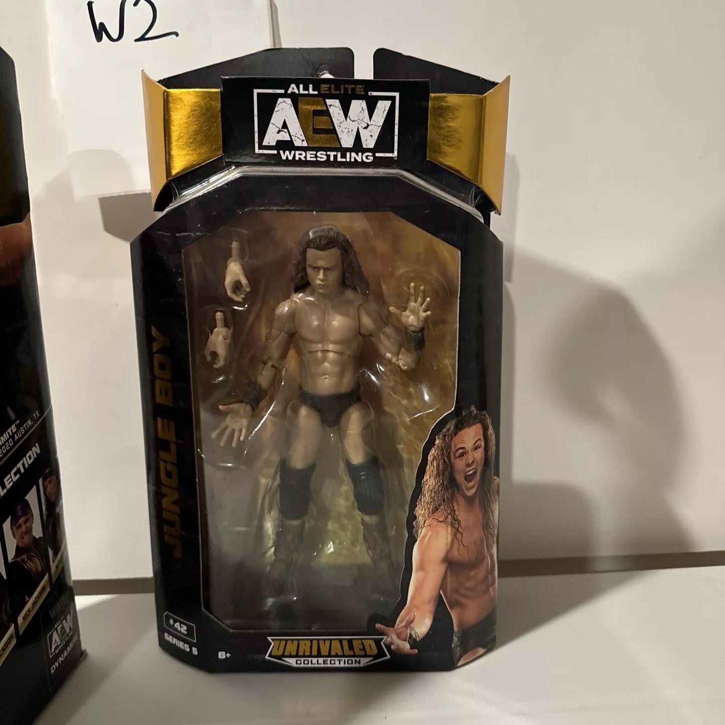 AEW Unrivaled Collection Series 6” Action Figures Nyla Rose & Jungle Boy DMG BOX SHIPS FREE