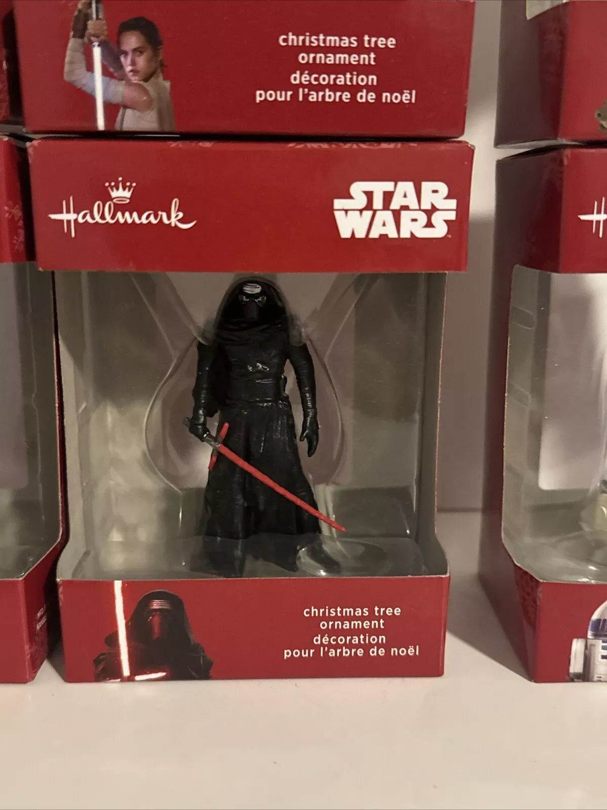 Lot Of 8 Disney Hallmark Star Wars Christmas Ornaments Darth Vader, Storm Troop FAST FREE SHIPPING