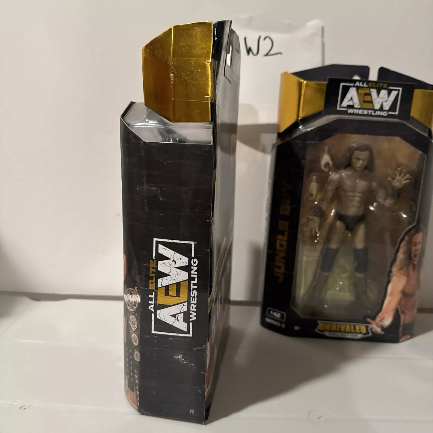 AEW Unrivaled Collection Series 6” Action Figures Nyla Rose & Jungle Boy DMG BOX SHIPS FREE