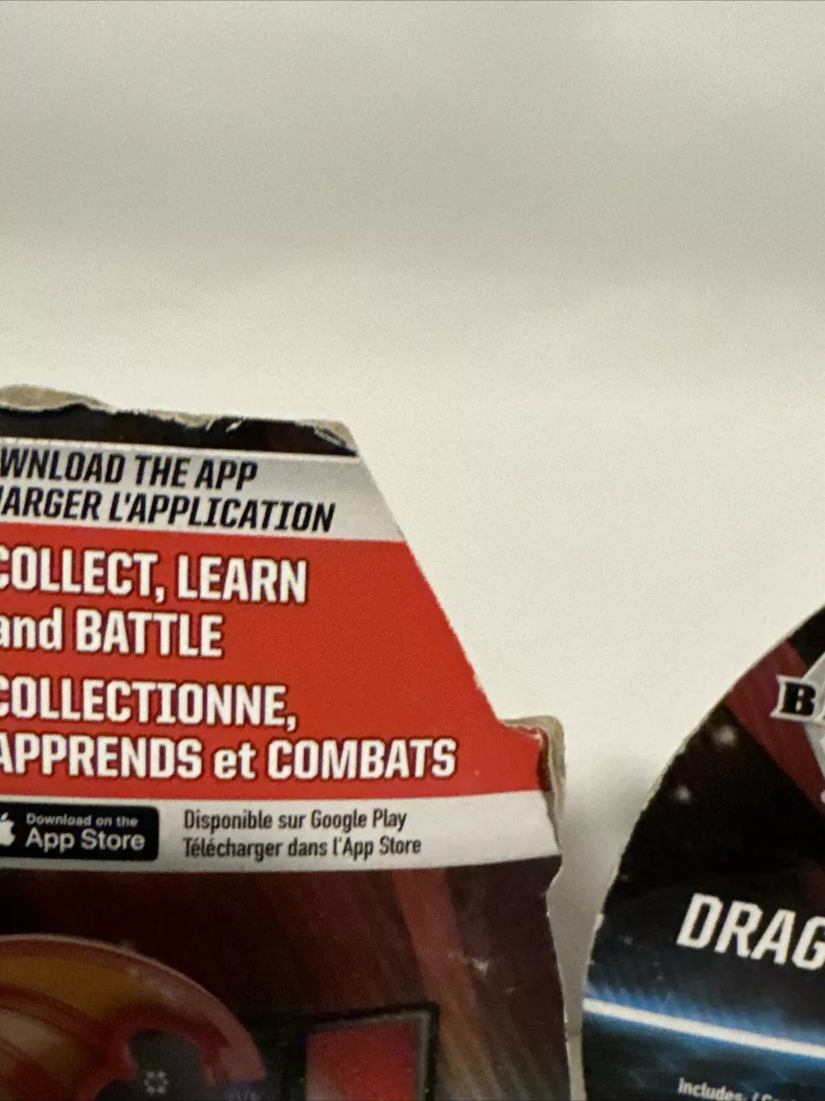 2-Bakugan Ultra, Dragonoid, 3" Collectible Action Figure Trading Card, NIB "RUFF BOX" SHIPS FREE
