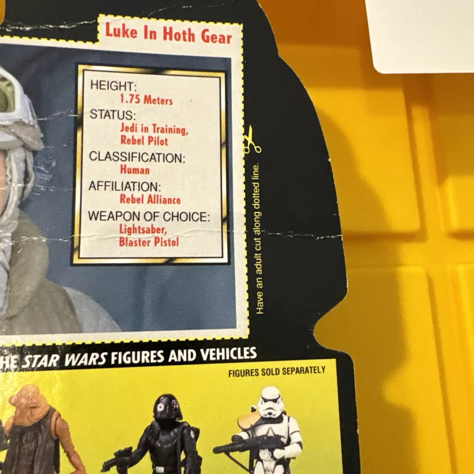 LOT OF 5 Star Wars Power of the Force- Luke Sky Walker, Han Solo, New/Not Mint S3 SHIP FREE