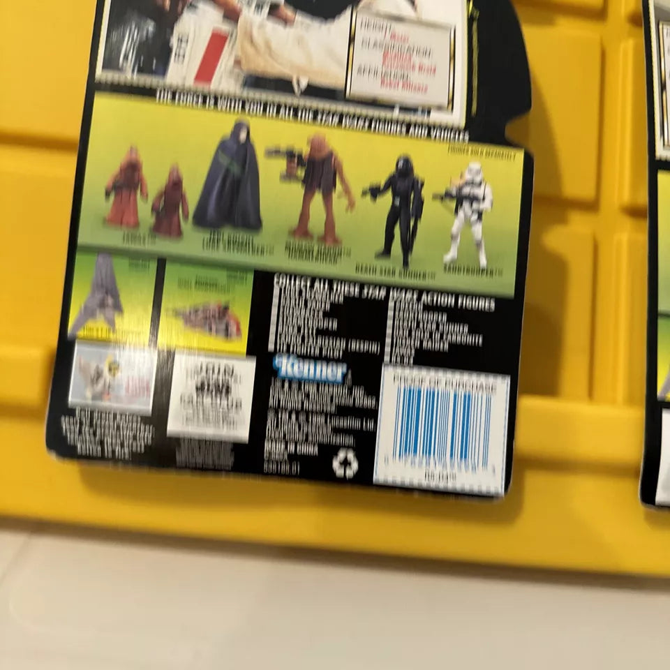 LOT OF 5 Star Wars Power of the Force- Luke Sky Walker, Han Solo, New/Not Mint S3 SHIP FREE