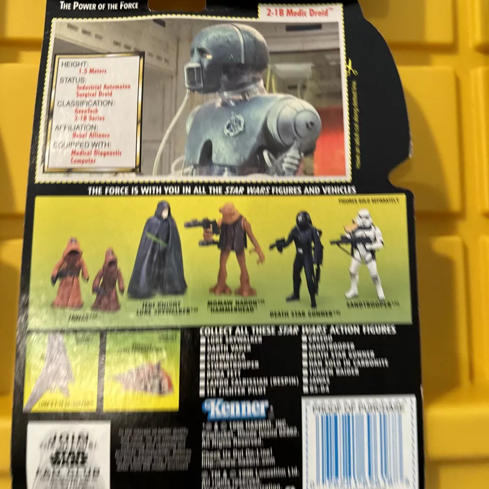 LOT OF 5 Star Wars Power of the Force- Luke Sky Walker, Han Solo, New/Not Mint S3 SHIP FREE