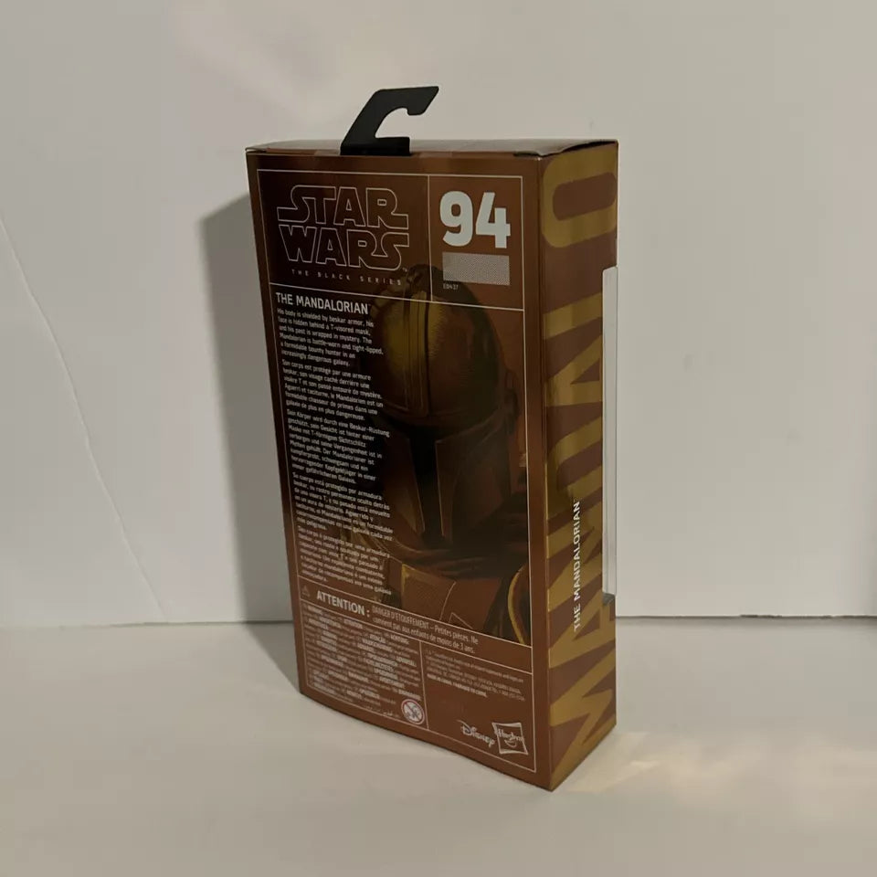 The Mandalorian Carbonized Target Exclusive Hasbro Star Wars Black Series B4 SHIPS FREE