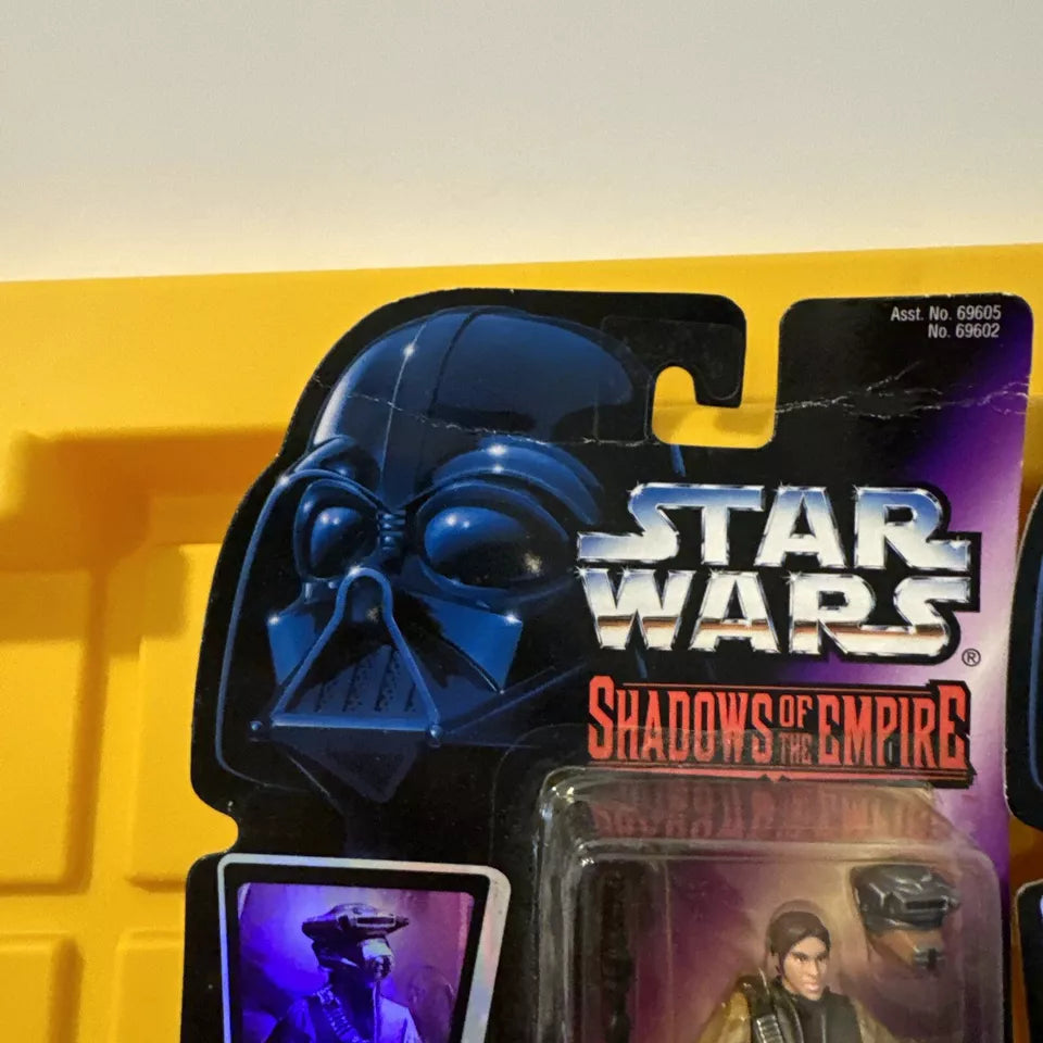 LOT OF 5 Star Wars Power of the Force Leia, R5-D4, Dash, Lando New/Not Mint S4 SHIPS FREE