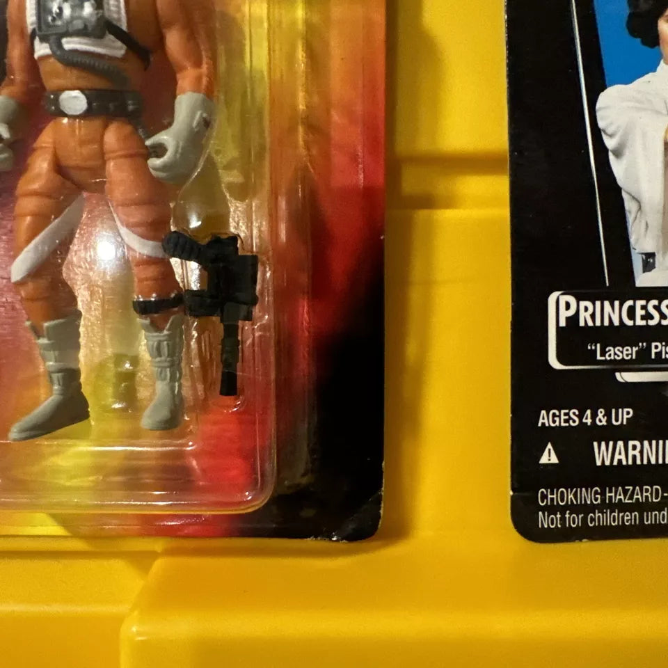LOT OF 5 Star Wars Power of the Force- Leia, Han Solo, Yoda New/Not Mint S2 SHIPS FAST AND FREE