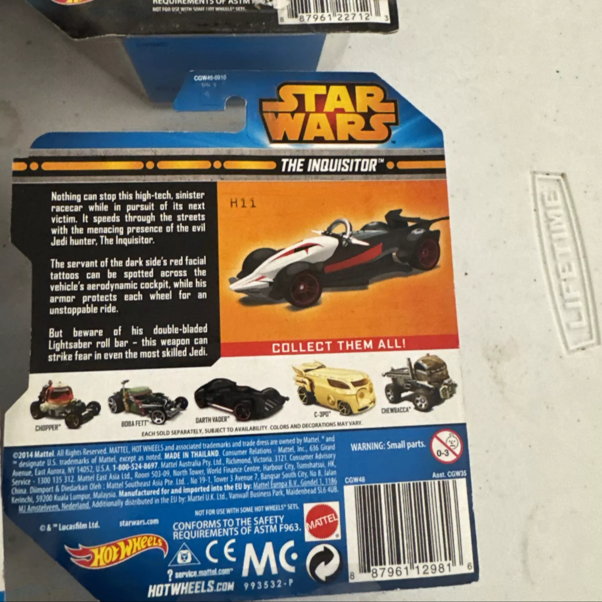 Lot Of 8 Hot Wheels Star Wars Character Car BB-8, Jabba, BB-9E, Rey, Ships Free