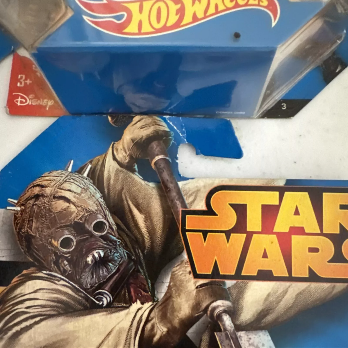 Lot Of 8 Hot Wheels Star Wars Character Car Yoda, Luke, Maul, Trooper Ships FREE