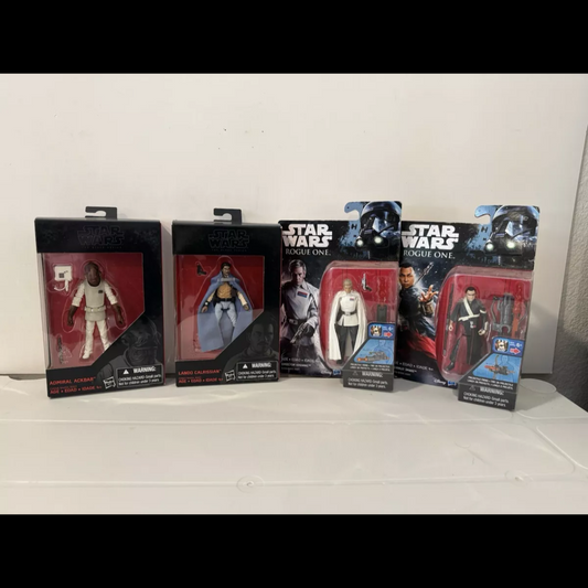 4-Star Wars Axiom Figures 4” Lando, Ackbar, Chirrut, Krennic, NIB/Not Mint B10 FREE SHIPPING