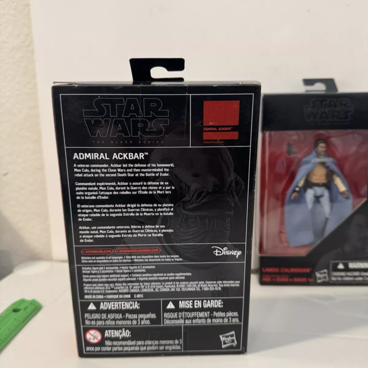 4-Star Wars Axiom Figures 4” Lando, Ackbar, Chirrut, Krennic, NIB/Not Mint B10 FREE SHIPPING