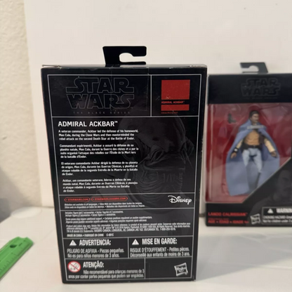 4-Star Wars Axiom Figures 4” Lando, Ackbar, Chirrut, Krennic, NIB/Not Mint B10 FREE SHIPPING