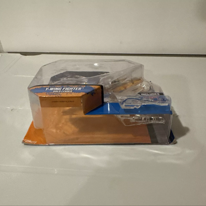 Hot Wheels Flight Navigator Y-Wing Fighter Gold Leader Starship Star Wars B2 FREE SHIPPING