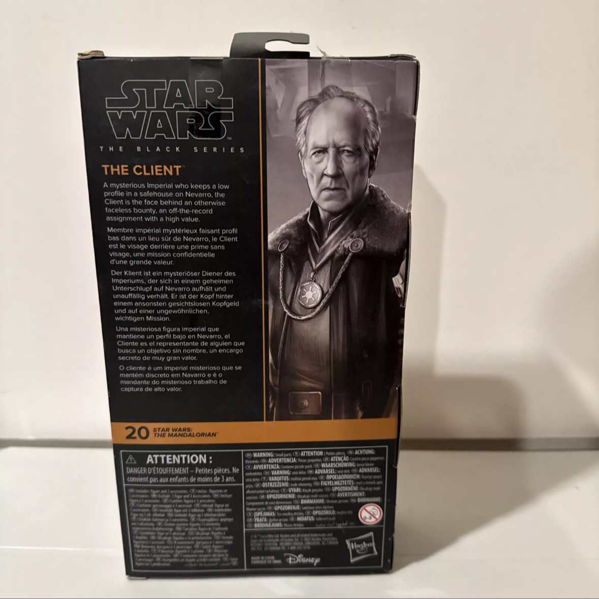 2-Star Wars Black Series The Client & New Republic Security Droid NIB FREE SHIPPING 0625