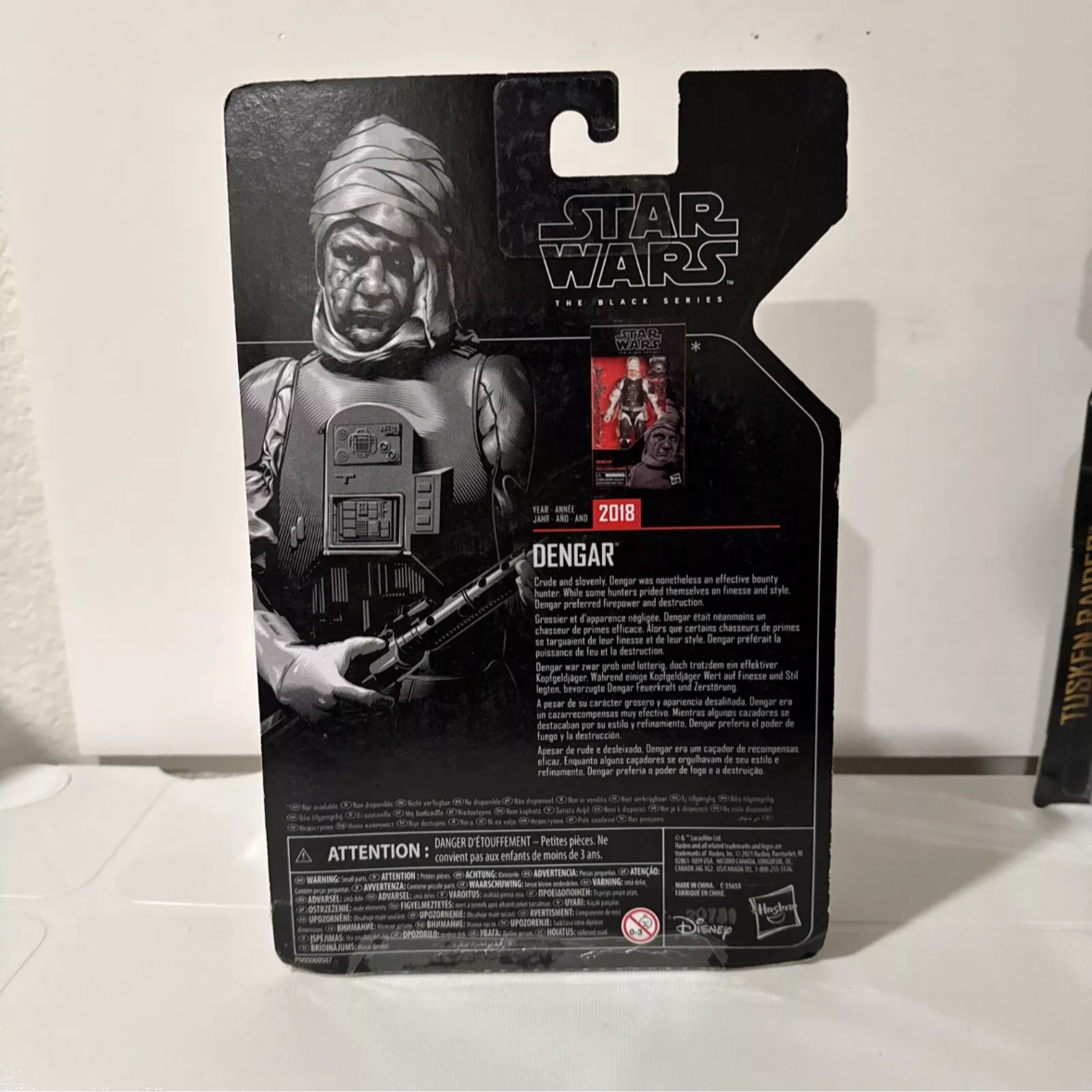 Star Wars The Black Series Archive Tusken Raider & Dengar New DMG BOX B4 7808