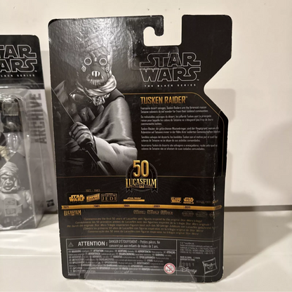 Star Wars The Black Series Archive Tusken Raider & Dengar New DMG BOX B4 7808