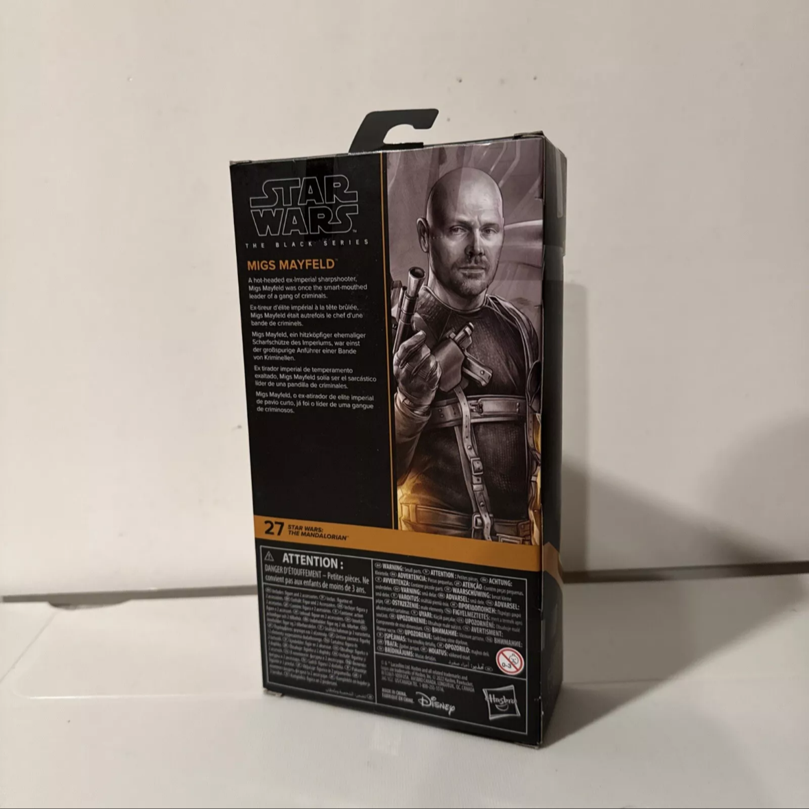 Star Wars Black Series MIGS MAYFIELD 6” Action Figure The Mandalorian B1-8290