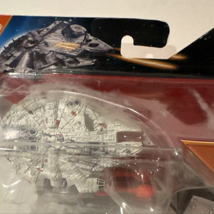 2-Star Wars Hot Wheels Blast Attack X-Wing Fighter & Millennium Falcon New B11 FREE SHIPPING