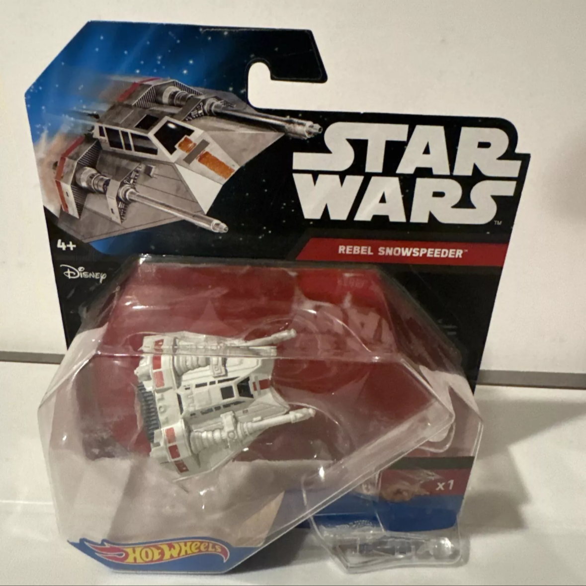 2-Star Wars Hot Wheels Tie Fighter & Rebel Snow Speeder New-B11 FREE SHIPPING