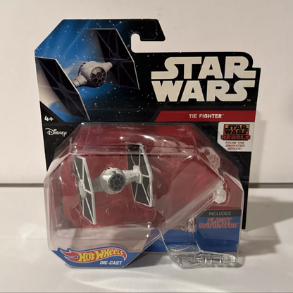 2-Star Wars Hot Wheels Tie Fighter & Rebel Snow Speeder New-B11 FREE SHIPPING