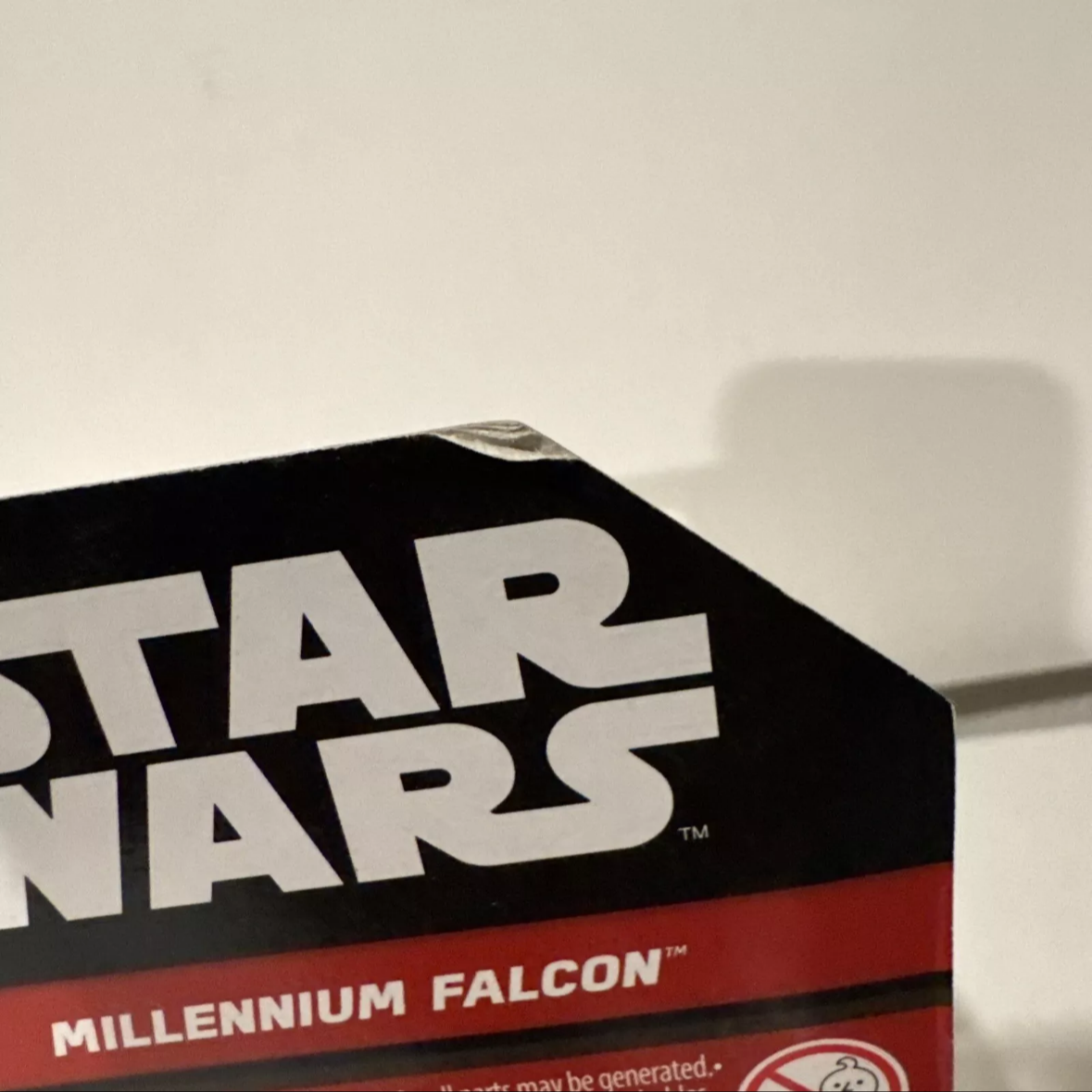 2-Star Wars Hot Wheels Tie Fighter & Millennium Falcon New-B11-FAST FREE SHIPPING