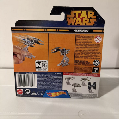 2-Star Wars Hot Wheels Rebel U-Wing Fighter &  Vulture Droid New-ships Fast B11-9261