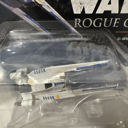 2-Star Wars Hot Wheels Rebel U-Wing Fighter & X-Wing Fighter New-ships Fast B11-0740