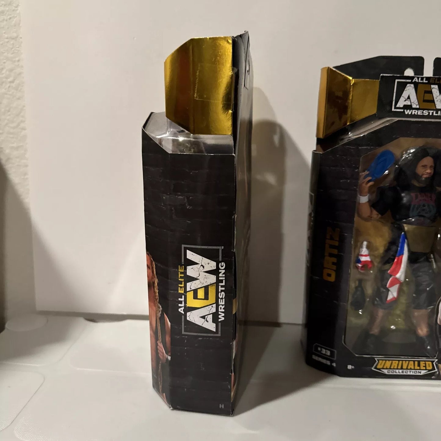 AEW Unrivaled Collection Series 6” Action Figures Adam Page & Ortiz New DMG BOX SHIPS FREE