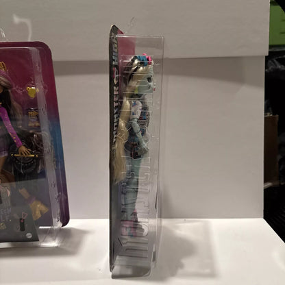 2-Monster High Frankie Stein & Clawdeen Wolf Dolls NIB-Not Mint B10 SHIPS FREE