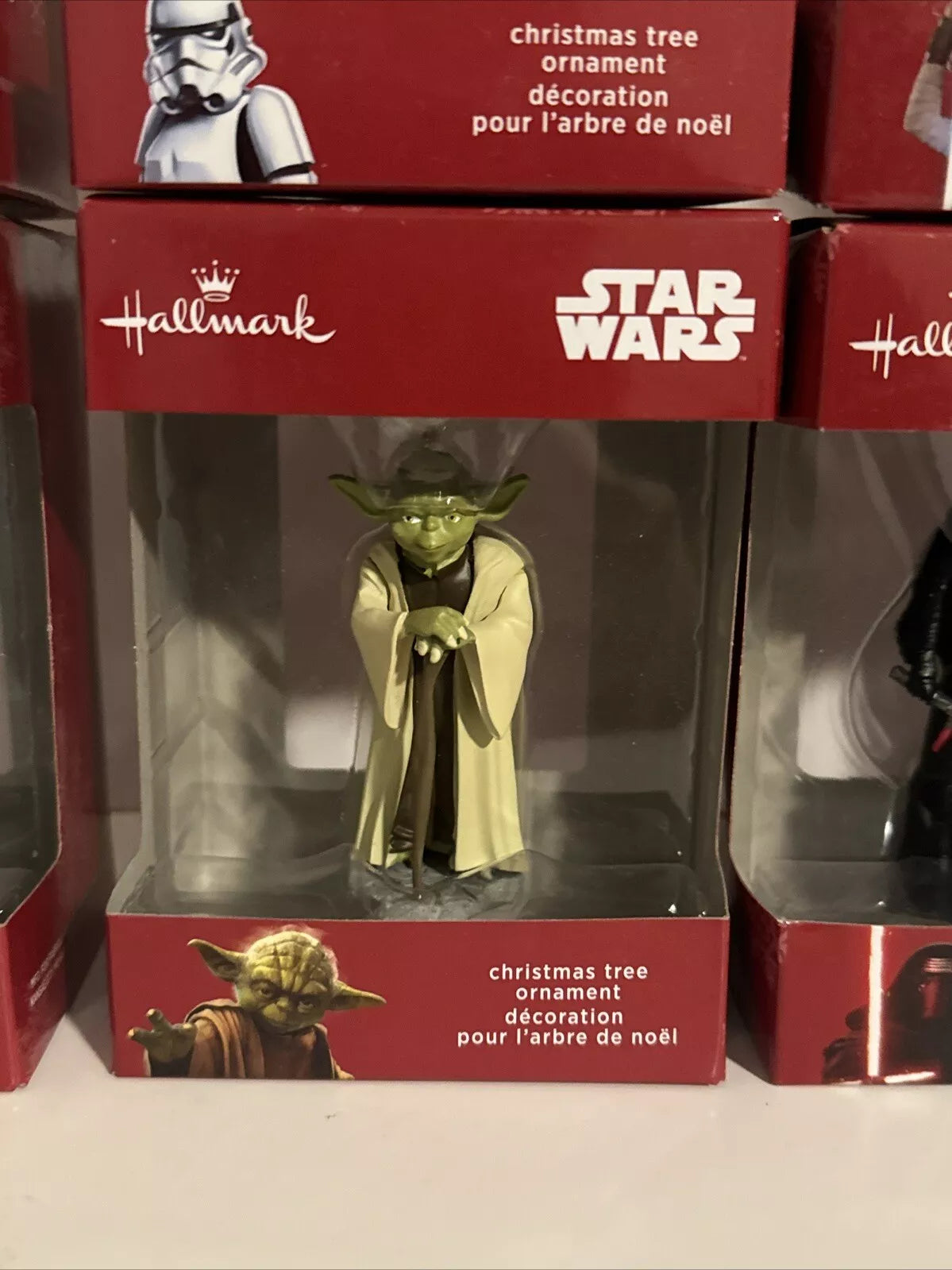 Lot Of 8 Disney Hallmark Star Wars Christmas Ornaments Darth Vader, Storm Troop FAST FREE SHIPPING