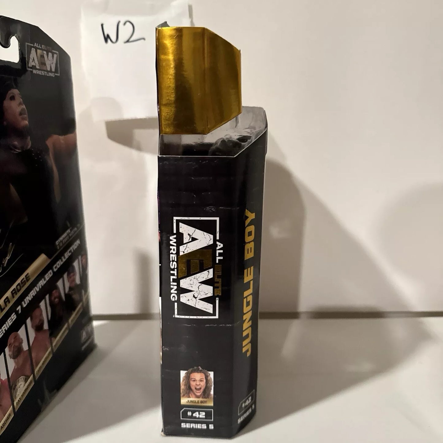 AEW Unrivaled Collection Series 6” Action Figures Nyla Rose & Jungle Boy DMG BOX SHIPS FREE