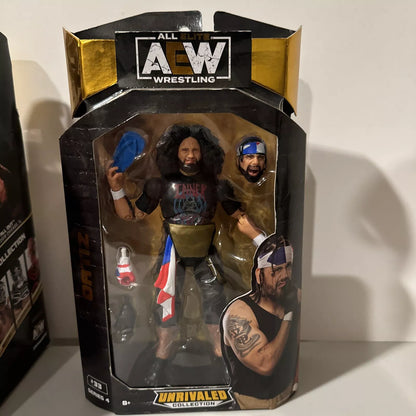 AEW Unrivaled Collection Series 6” Action Figures Adam Page & Ortiz New DMG BOX SHIPS FREE