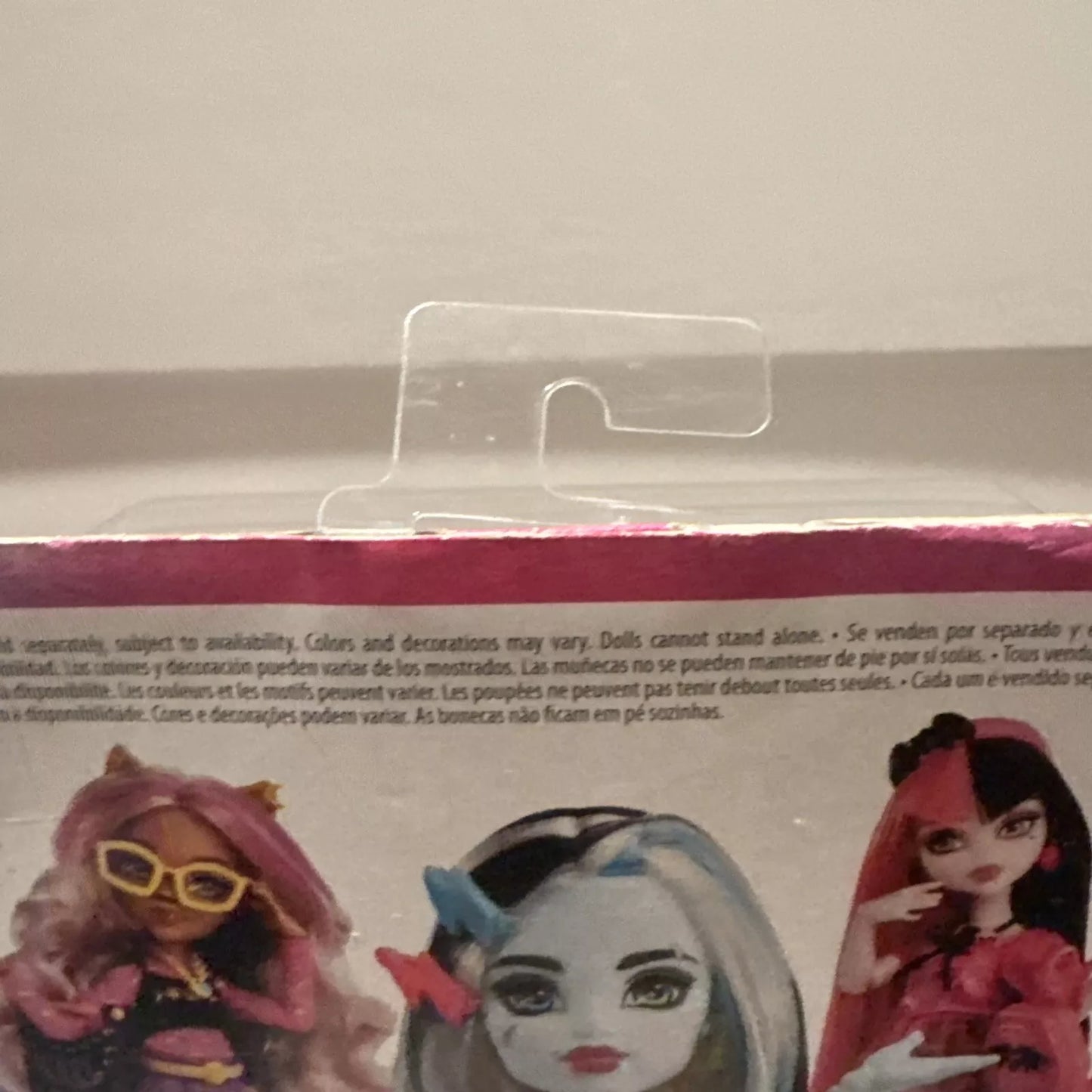 2-Monster High Frankie Stein & Clawdeen Wolf Dolls NIB-Not Mint B10 SHIPS FREE