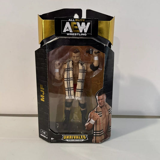 AEW MJF 6 inch Action Figure - New In Ruff Box. Ships Fast AND FREE