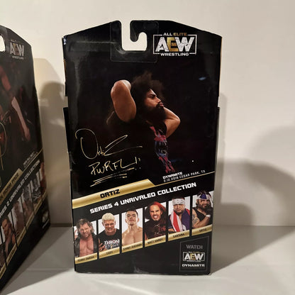AEW Unrivaled Collection Series 6” Action Figures Adam Page & Ortiz New DMG BOX SHIPS FREE